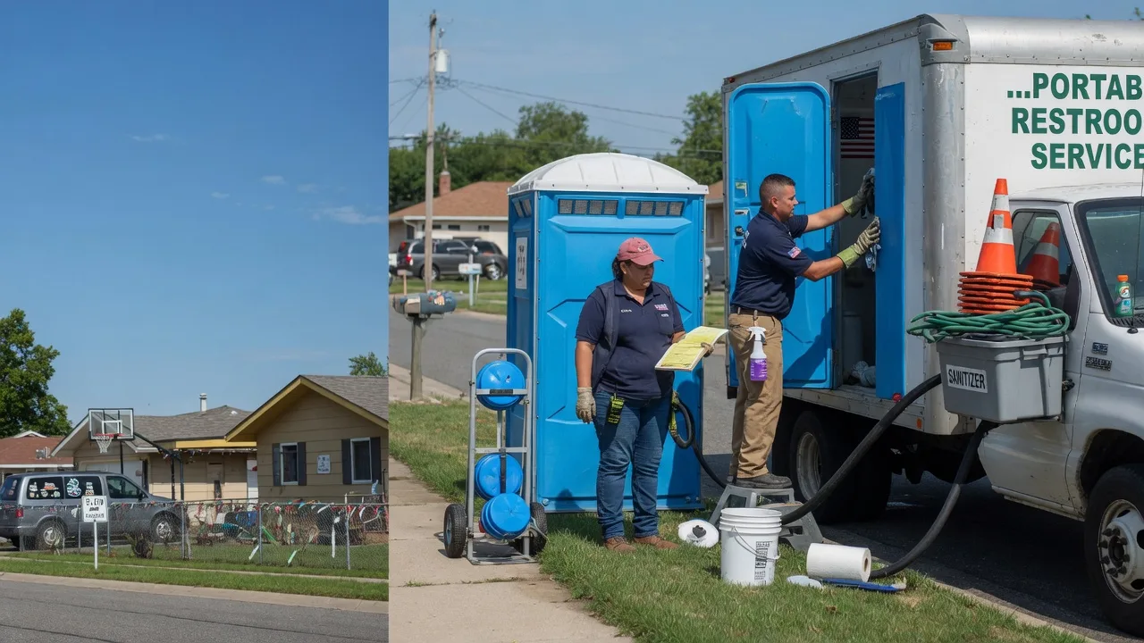 Porta Potty Rental in Canadian, TX near me